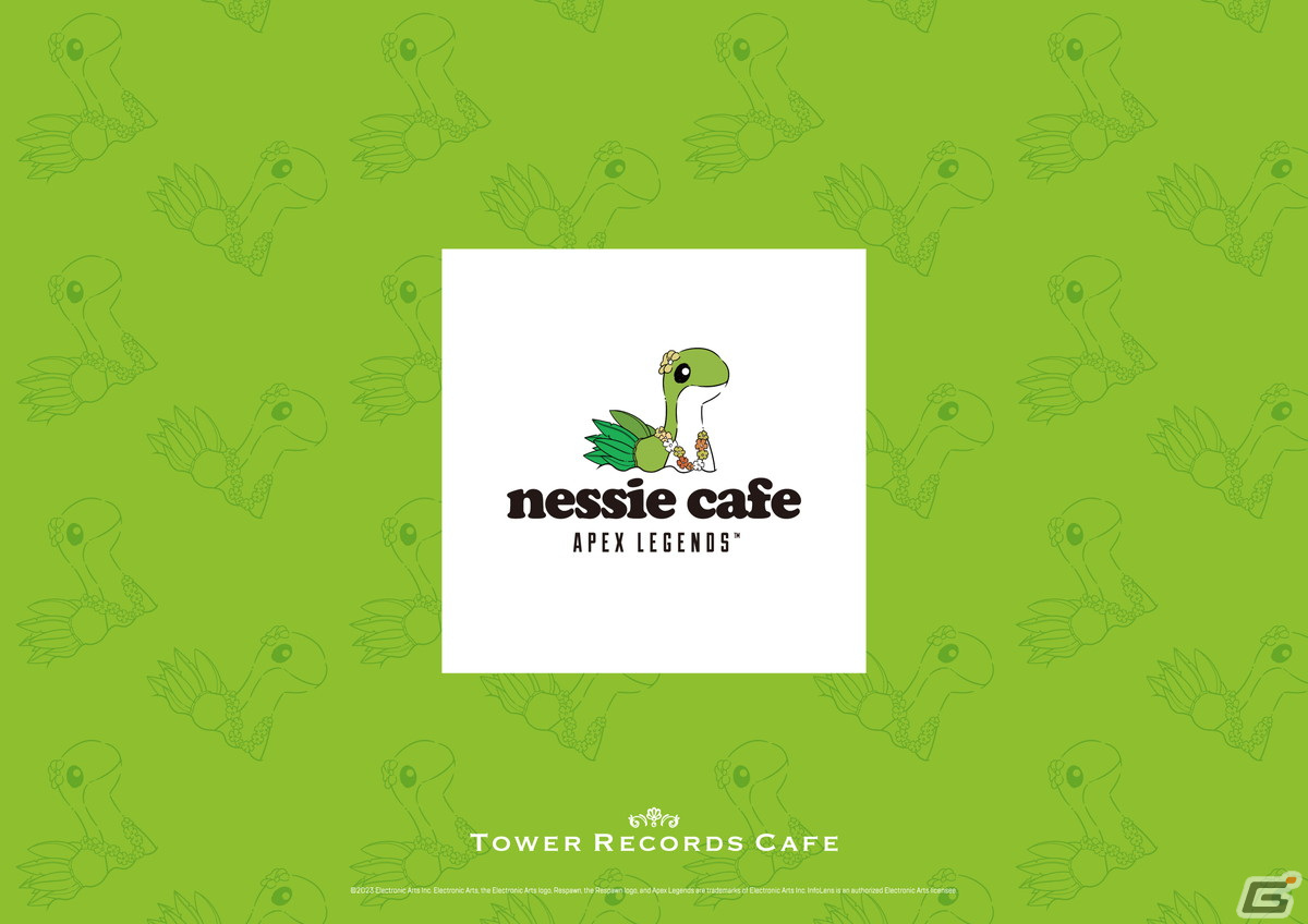 Apex Legends」のコラボカフェ「ネッシーカフェ」が南国風になって登場