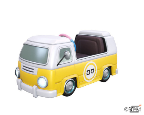 「カートライダー ドリフト」にユニバースター「BT21」のキャラクターが登場！新たなコースやモードを追加したシーズン2も開幕の画像10