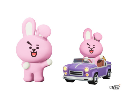 「カートライダー ドリフト」にユニバースター「BT21」のキャラクターが登場！新たなコースやモードを追加したシーズン2も開幕の画像9