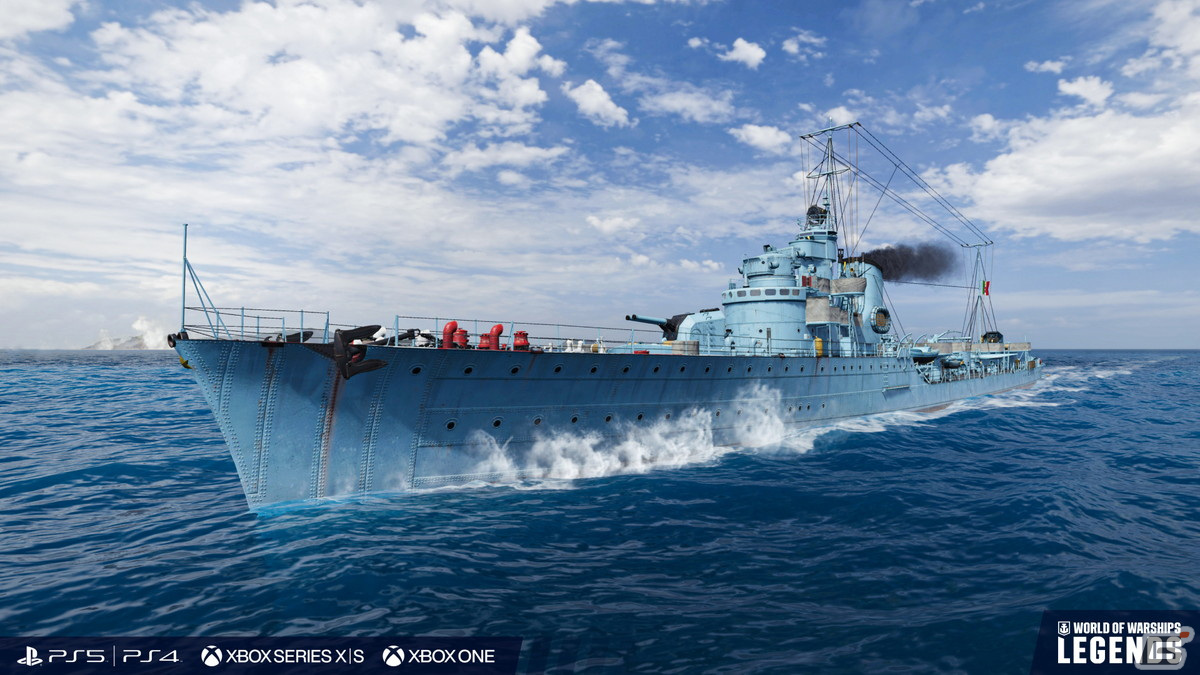 「World of Warships: Legends」イタリア駆逐艦ラインがツリーに登場！ドイツ巡洋艦・Ägir（エギル）も追加の画像6