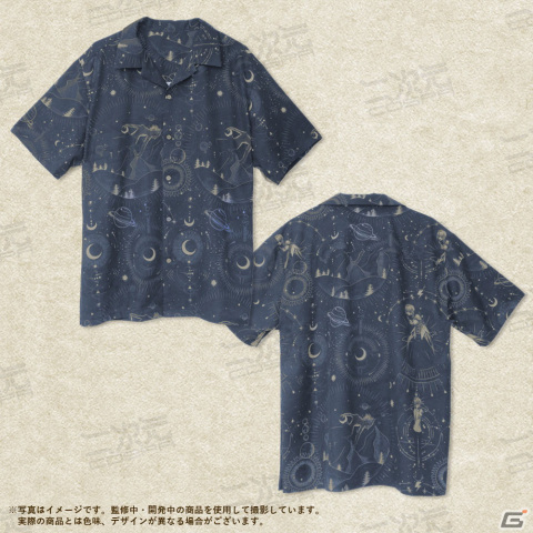 「月姫」アルクェイドが“月”やきらめく天体と美しくデザインされたアロハシャツが初回生産限定アイテムとして登場！の画像2