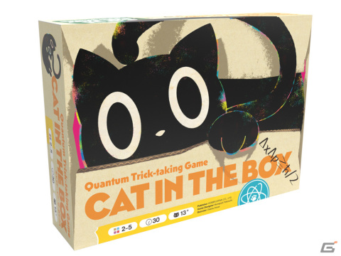 シュレディンガーの猫をテーマにしたカードゲーム「キャット・イン・ザ・ボックス」が世界最大のアナログゲームサイトで2冠達成！の画像1