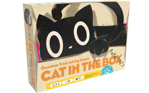 シュレディンガーの猫をテーマにしたカードゲーム「キャット・イン・ザ・ボックス」が世界最大のアナログゲームサイトで2冠達成！