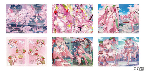 「桜ミク×ひろはこ」コラボによる描き下ろしグッズがキャラアニで登場！の画像10