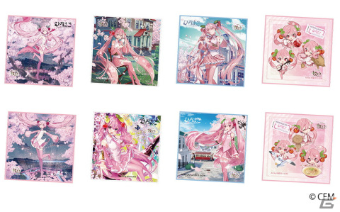 「桜ミク×ひろはこ」コラボによる描き下ろしグッズがキャラアニで登場！の画像14
