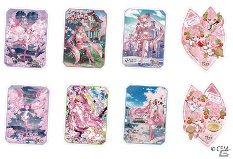 「桜ミク×ひろはこ」コラボによる描き下ろしグッズがキャラアニで登場！の画像16