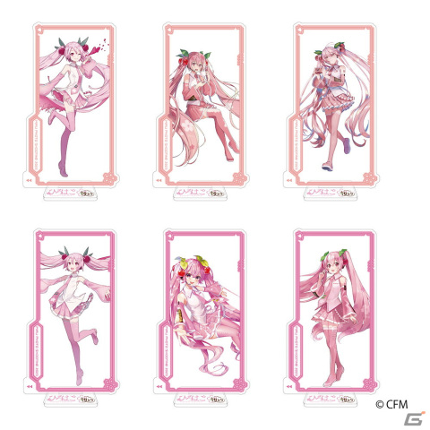 「桜ミク×ひろはこ」コラボによる描き下ろしグッズがキャラアニで登場！の画像8