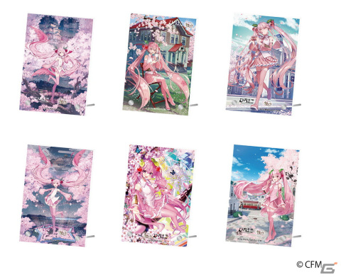 「桜ミク×ひろはこ」コラボによる描き下ろしグッズがキャラアニで登場！の画像9
