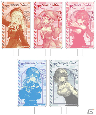 「ホロライブ×アニメイトフェア Travel season」が開催中！描き起こしのブロマイドやグッズを展開の画像8