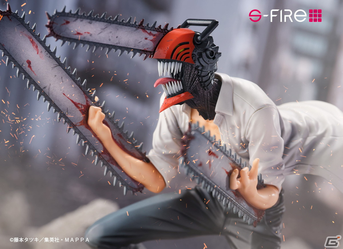 S-FIRE」よりチェンソーマンの1/7スケールフィギュアが予約受付開始