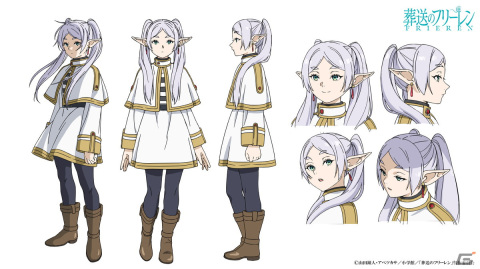TVアニメ「葬送のフリーレン」主人公フリーレンのキャラデザイン公開！種崎敦美さんからのコメントもの画像2