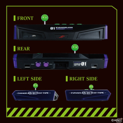 エヴァ初号機をイメージしたコラボアケコン「EVANGELION e:PROJECT ARCADE CONTROLLER」がアンサーより6月1日に発売！の画像16