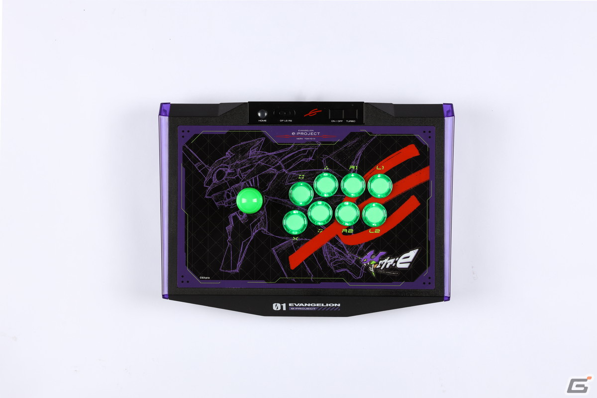 エヴァ初号機をイメージしたコラボアケコン「EVANGELION e:PROJECT ARCADE CONTROLLER」がアンサーより6月1日に発売！の画像4