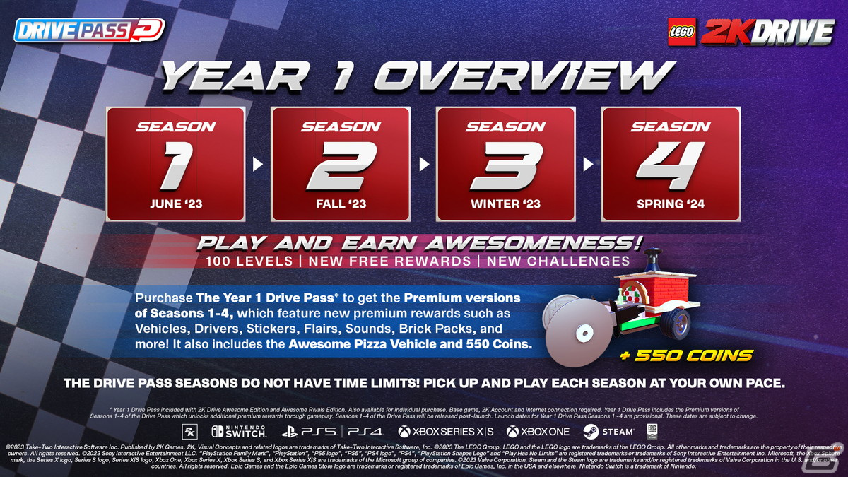 「レゴ 2K ドライブ」が本日発売！カスタマイズしたレゴブロックの車でオープンワールドを駆け抜けようの画像2