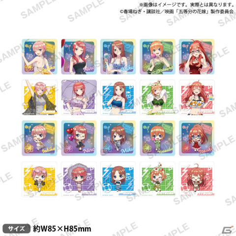 映画「五等分の花嫁」コラボカフェ＆グッズフェアが6月9日より開催！の画像3