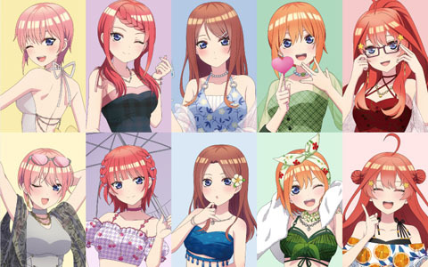 映画「五等分の花嫁」コラボカフェ＆グッズフェアが6月9日より開催！