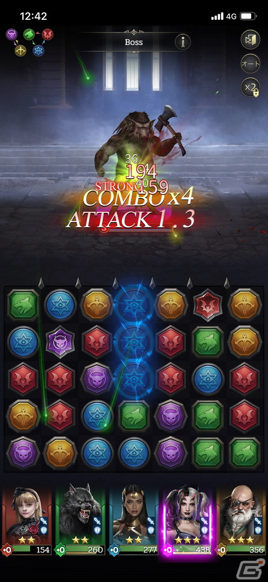 妖艶なイラストと高い中毒性が魅力！マッチ3パズル×戦略ゲーム「ムーンライズ・領主の帰還」レビューの画像9