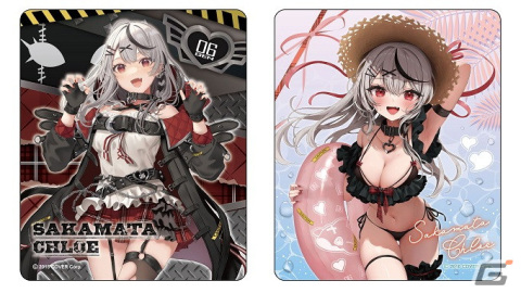 「カプとれ」沙花叉クロヱさんとのコラボアイテムが登場！描きおろしイラストによるアクリルスタンドキーホルダーなどを展開の画像4