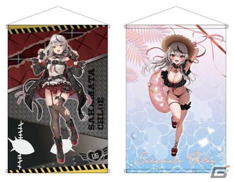 「カプとれ」沙花叉クロヱさんとのコラボアイテムが登場！描きおろしイラストによるアクリルスタンドキーホルダーなどを展開の画像5