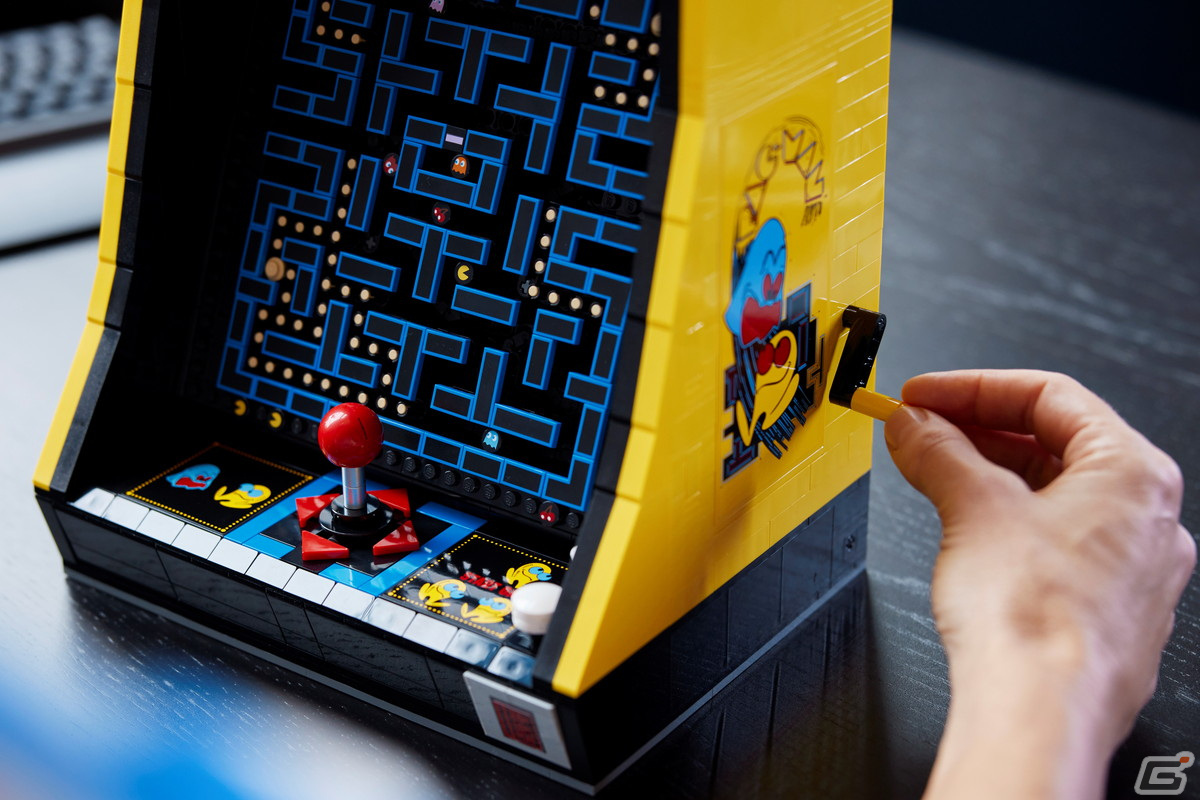 アーケードゲーム「パックマン」をディテールまで再現した大人レゴ「レゴ アイコン ゲームセンターマシン パックマン」が登場！の画像2