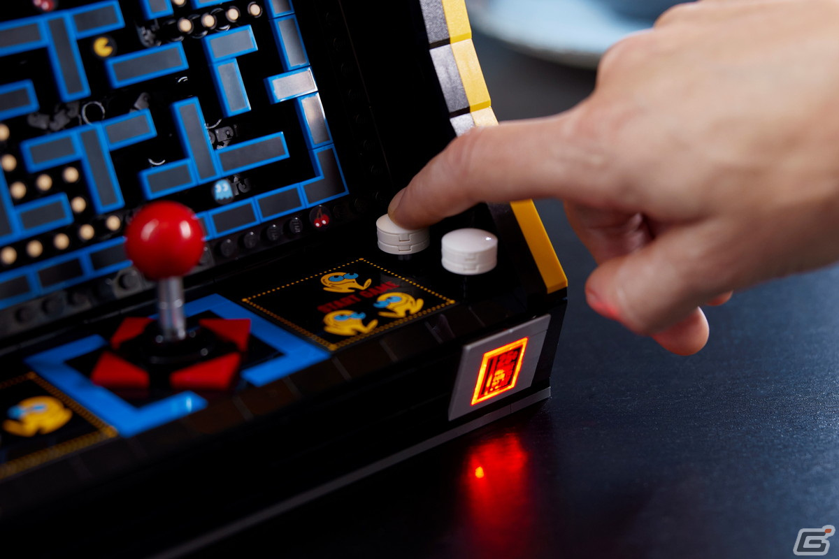 アーケードゲーム「パックマン」をディテールまで再現した大人レゴ「レゴ アイコン ゲームセンターマシン パックマン」が登場！の画像5