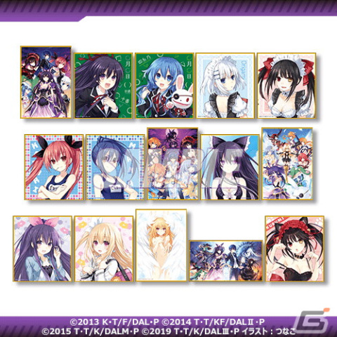 「デート・ア・ライブ」のアニメ化10周年を記念したオンラインくじが登場！複製原画やタペストリー、アクリルパネルなどがラインナップの画像17