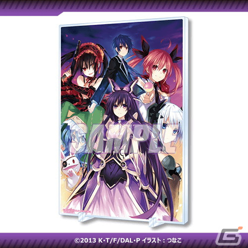 「デート・ア・ライブ」のアニメ化10周年を記念したオンラインくじが登場！複製原画やタペストリー、アクリルパネルなどがラインナップの画像9