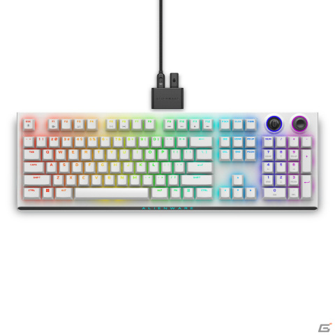 ALIENWAREよりカスタマイズ可能なゲーミングキーボード「AW920K」とハイレゾ対応の有線ゲーミングヘッドセット「AW520H」が発売！の画像1