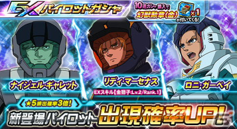 「ガンダムトライヴ」スコアバトル「可能性の獣たち～暗闇を照らす陽光～」が実施！★5バンシィ（デストロイモード）が報酬に登場の画像5