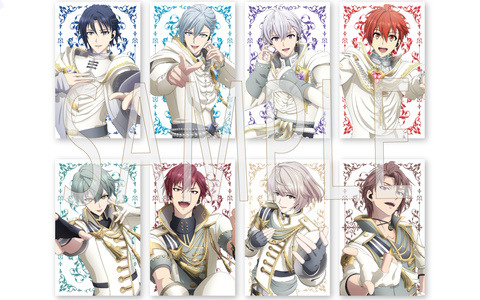 キャラカード　全8種セット アイドルメッセージカード＜グループA＞ 「劇場版アイドリッシュセブン LIVE 4bit BEYOND THE PERiOD」 第2弾入場者プレゼント 劇場版アイドリッシュセブン LIVE 4bit BEYOND THE PERiOD」7週