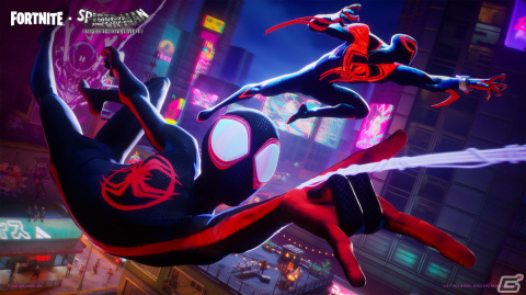 「フォートナイト」にスパイダーバースよりウェブシューターやマイルス・モラレスなどが登場!の画像1