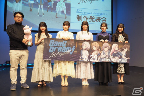 アニメ「BanG Dream! It's MyGO!!!!!」初回放送は90分での3話一挙放送！MyGO!!!!!のメンバーとアニメ制作陣が登壇した制作発表会をレポートの画像1