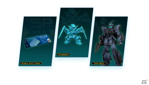 「ガンダムエボリューション」に「水星の魔女」関連の新カスタマイズアイテムが追加！の画像12