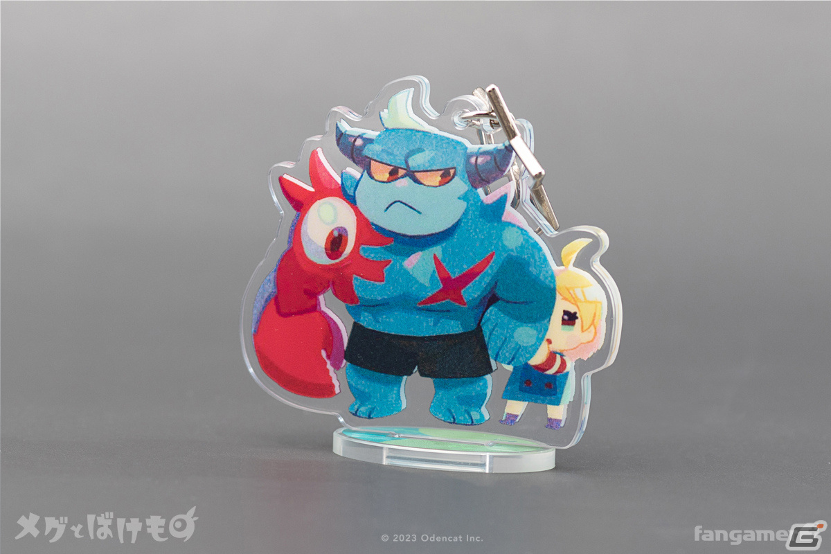「メグとばけもの」メグとロイの描かれたTシャツやアクリルキーホルダーがFangamer Japanに登場！の画像10