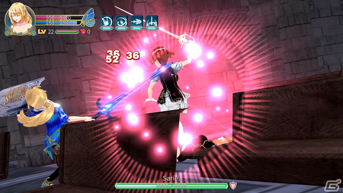 「魔剣インキュバス」がSwitchで6月8日に配信！格闘ゲーム風のコマンドや直感的なコンボで楽しめる横スクロール格闘RPGの画像4