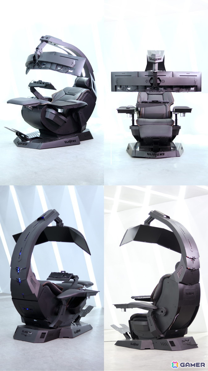 電動リクライニングタイプのゲーミングチェア「GeeManticore」が発売！リモコンで画面や座面位置を調整し理想のゲーム環境を実現