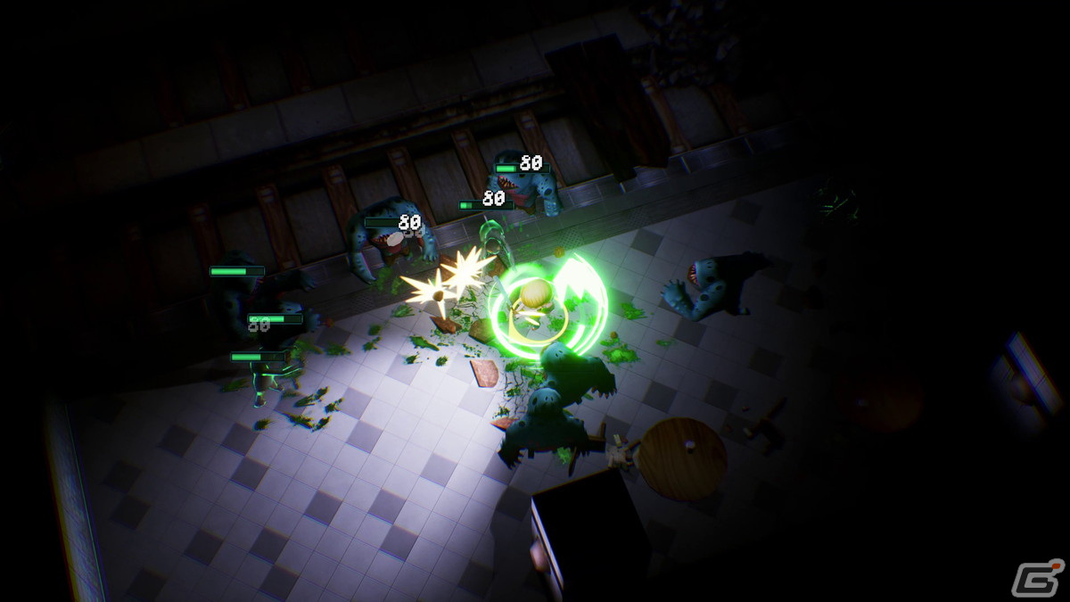 見下ろし型アクションSTG「Zombie Soup」の早期アクセスがSteamにて6月7日より開始！の画像4