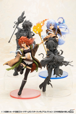 「遊戯王」水霊使いエリアと火霊使いヒータが1/7スケールフィギュアになって登場！カードでは分からない細部まで緻密に再現の画像31