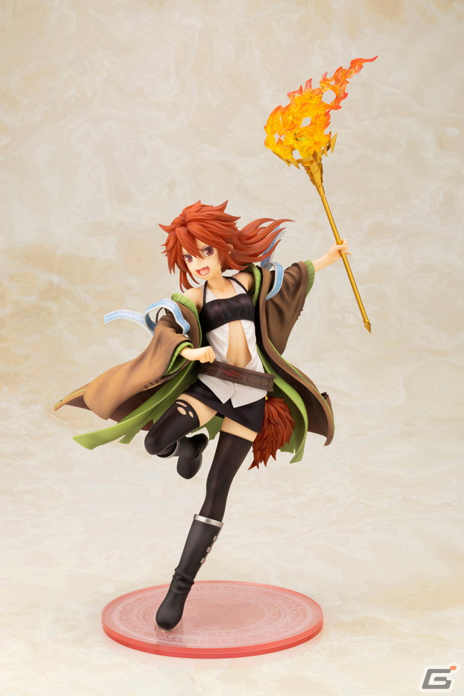 「遊戯王」水霊使いエリアと火霊使いヒータが1/7スケールフィギュアになって登場！カードでは分からない細部まで緻密に再現の画像16