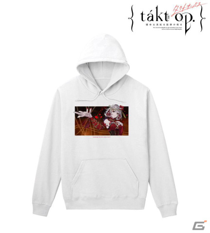 「takt op. 運命は真紅き旋律の街を」よりムジカート「運命」の描かれたパーカーやTシャツ、iPhoneケースが登場！の画像1