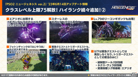 「PSO2 ニュージェネシス」公開間近のVer.2情報が多数公開！「攻殻機動隊 SAC_2045」とのコラボも発表の画像16