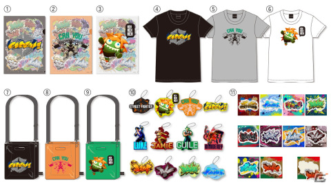 「ストリートファイター6」ブランカちゃんなどのイラストを使用したTシャツやクリアバッグが登場！の画像2