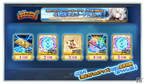 「FGO Arcade」で「復刻:夏だ！ 水着だ！カルデア・バトル・サマーリーグ ライト版」が6月1日より開催！の画像8