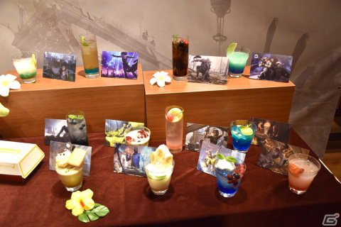 巨大ネッシーも南国風の装いで登場！2度目の開催となる「Apex Legends -Nessie cafe-」のメディア先行内覧会をレポートの画像11