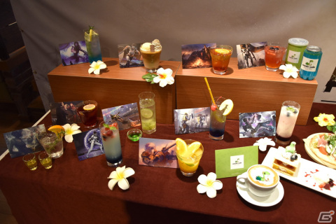 巨大ネッシーも南国風の装いで登場！2度目の開催となる「Apex Legends -Nessie cafe-」のメディア先行内覧会をレポートの画像12