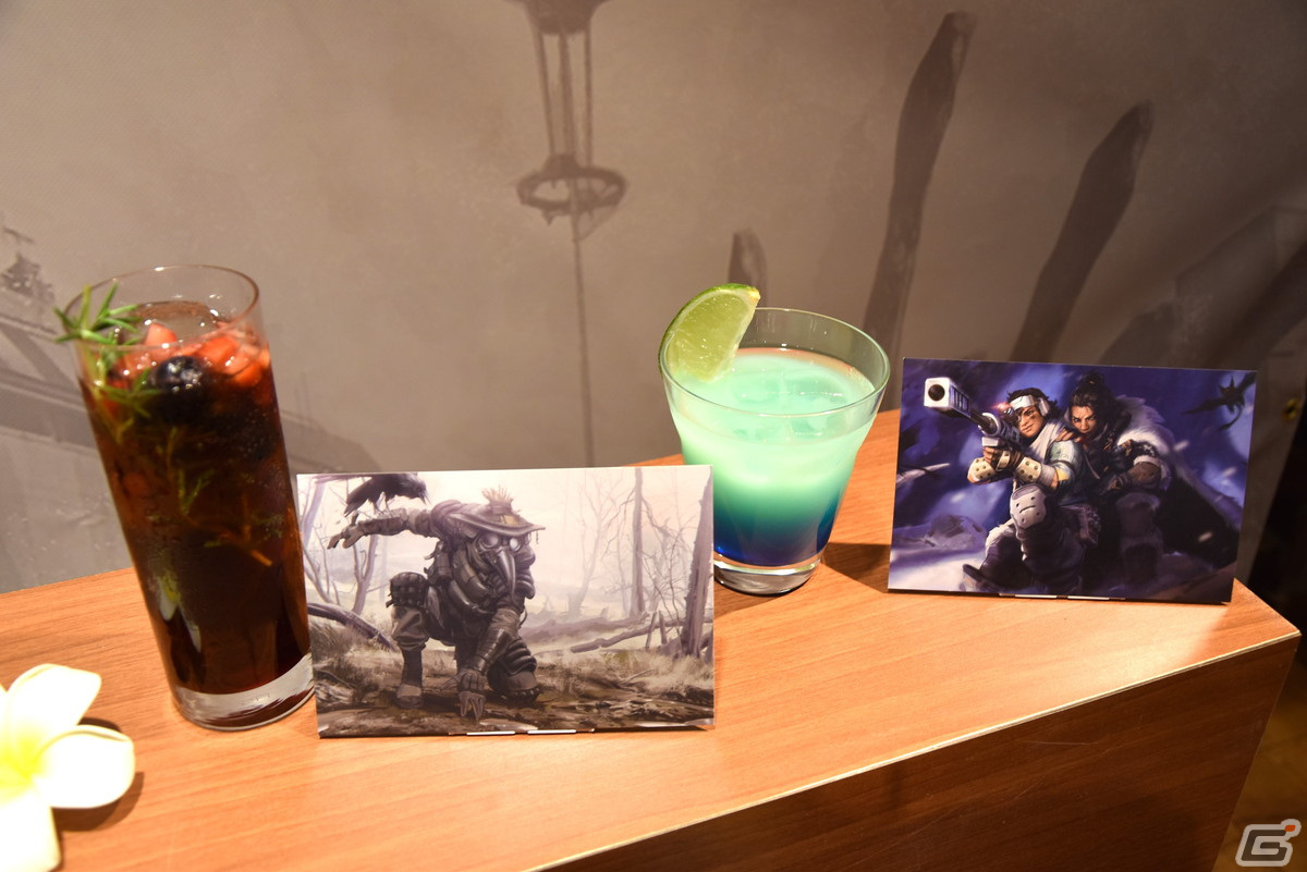 巨大ネッシーも南国風の装いで登場！2度目の開催となる「Apex Legends -Nessie cafe-」のメディア先行内覧会をレポートの画像13