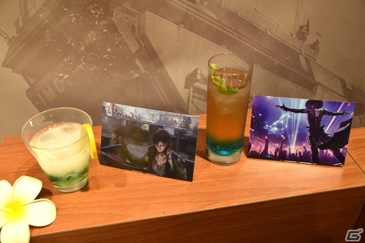 巨大ネッシーも南国風の装いで登場！2度目の開催となる「Apex Legends -Nessie cafe-」のメディア先行内覧会をレポートの画像15