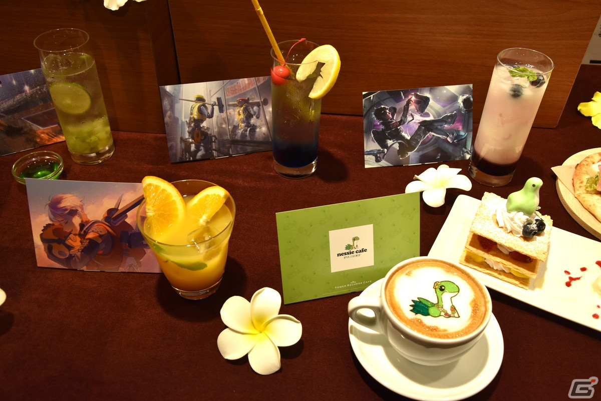 巨大ネッシーも南国風の装いで登場！2度目の開催となる「Apex Legends -Nessie cafe-」のメディア先行内覧会をレポートの画像18