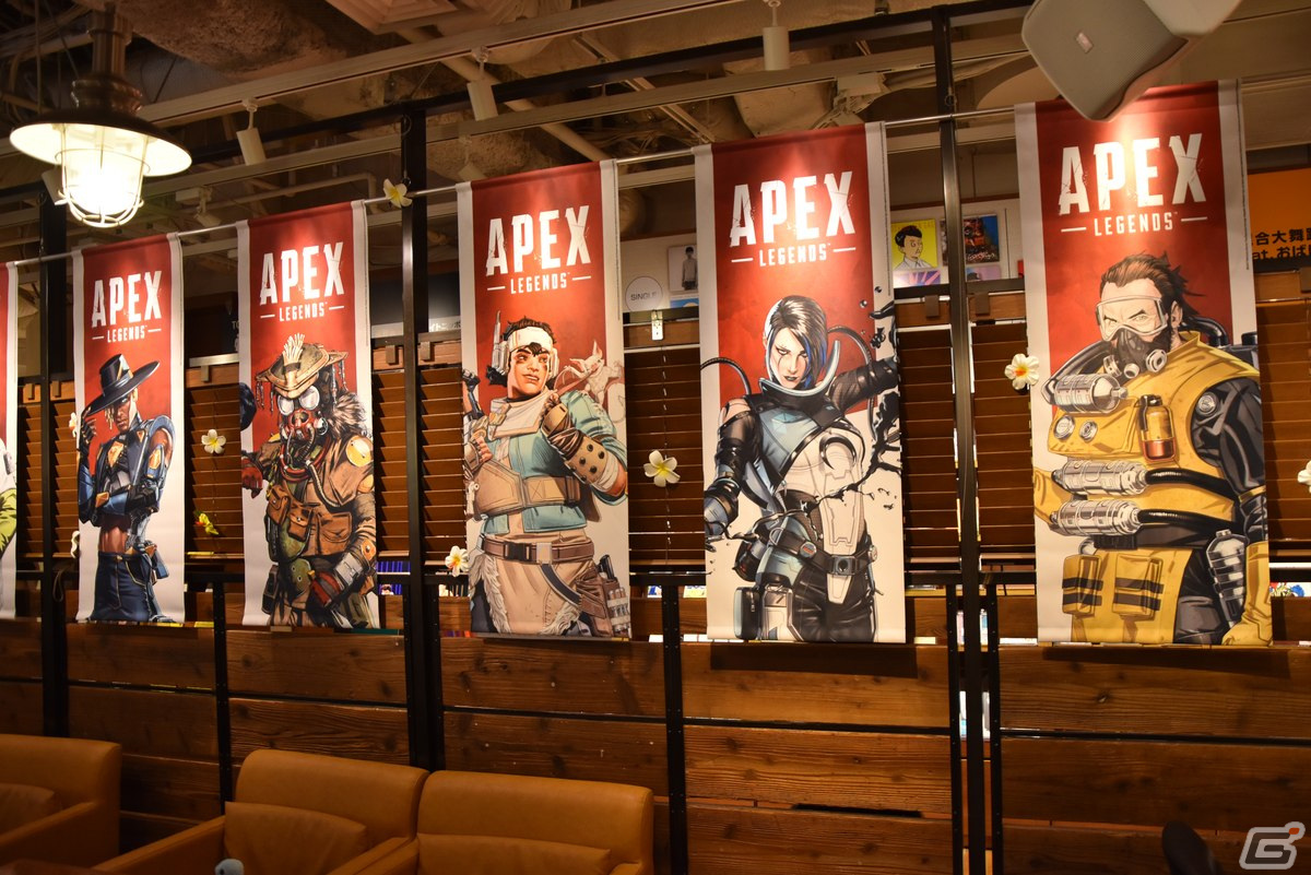 巨大ネッシーも南国風の装いで登場！2度目の開催となる「Apex Legends -Nessie cafe-」のメディア先行内覧会をレポートの画像3