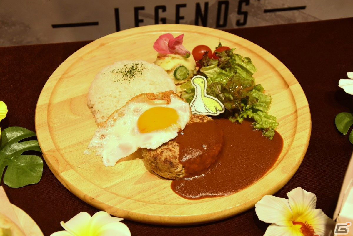 巨大ネッシーも南国風の装いで登場！2度目の開催となる「Apex Legends -Nessie cafe-」のメディア先行内覧会をレポートの画像6